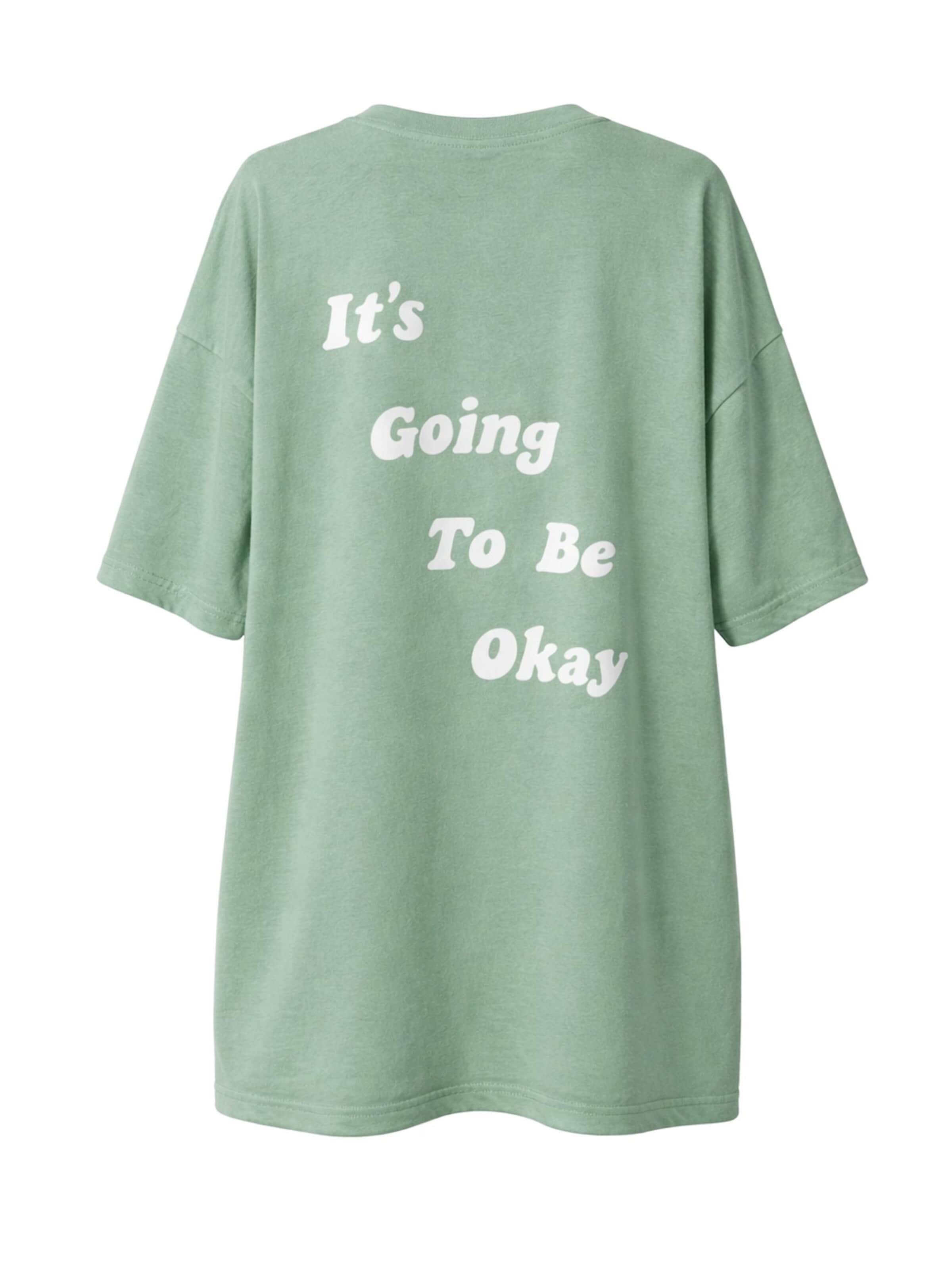 Worldclassca Oversized Shirt in Green: front