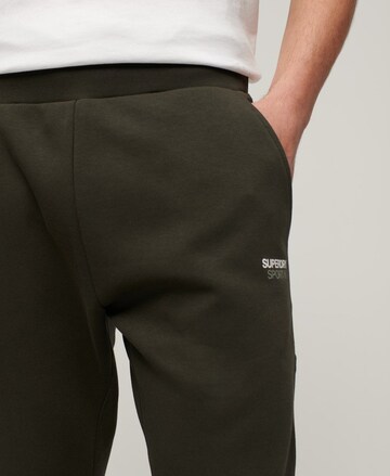 Superdry Regular Workout Pants in Green