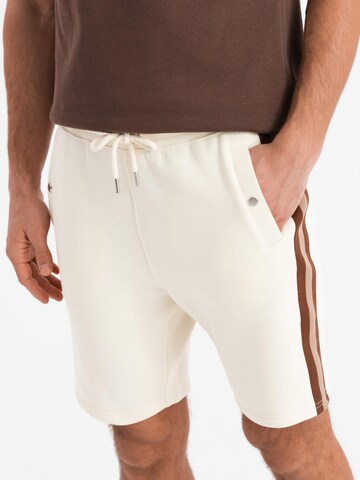 Ombre Regular Broek in Beige
