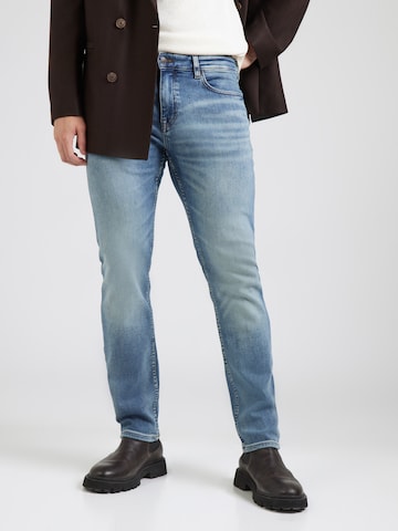 Regular Jeans 'DELAWARE' de la BOSS pe albastru: față