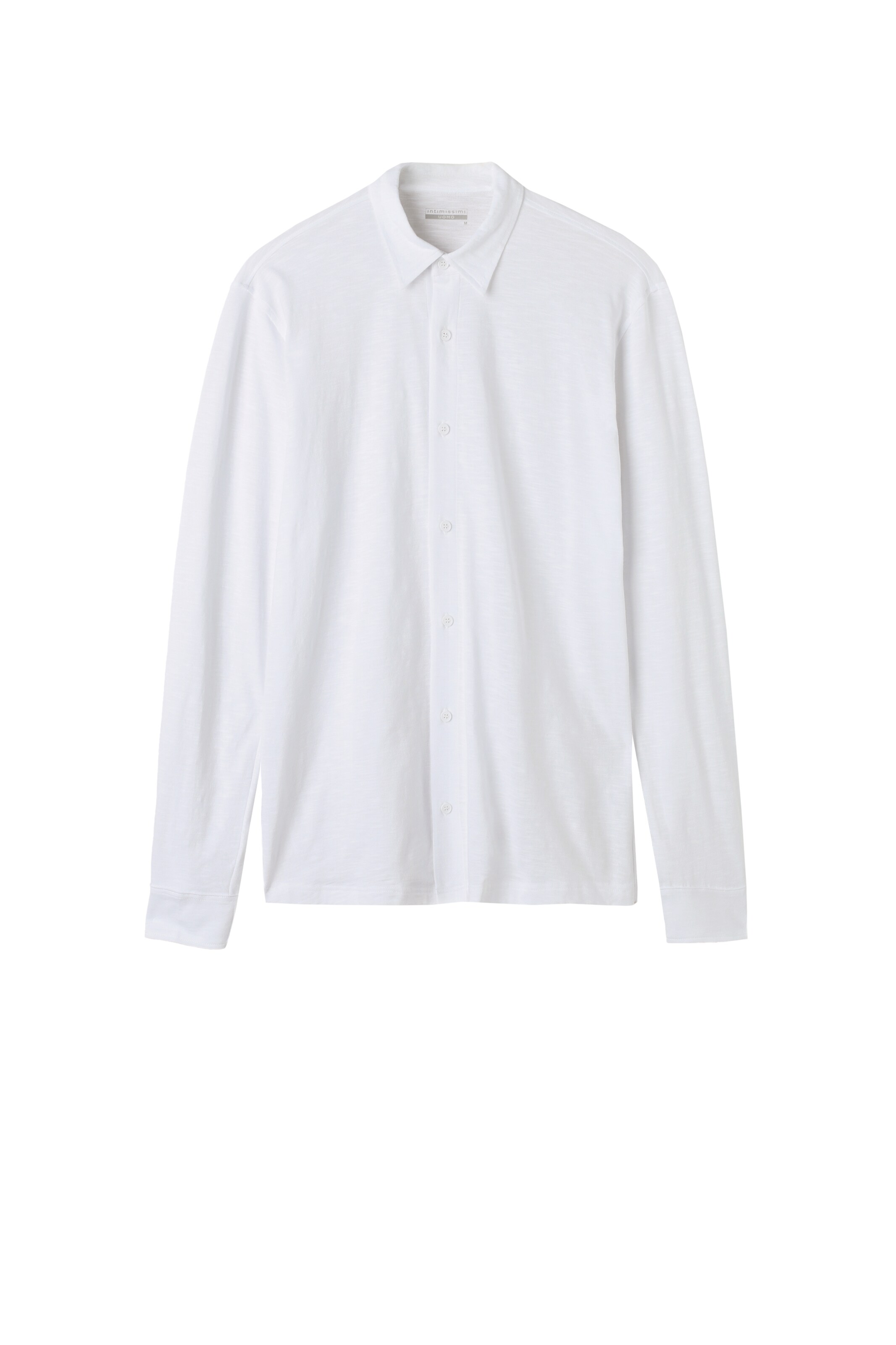 IUMAN Intimissimi Uomo Slim Fit Shirt in Weiß: Vorderseite