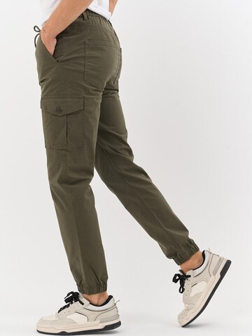 comeor Regular Cargo Pants 'Cargohose Herren' in Green