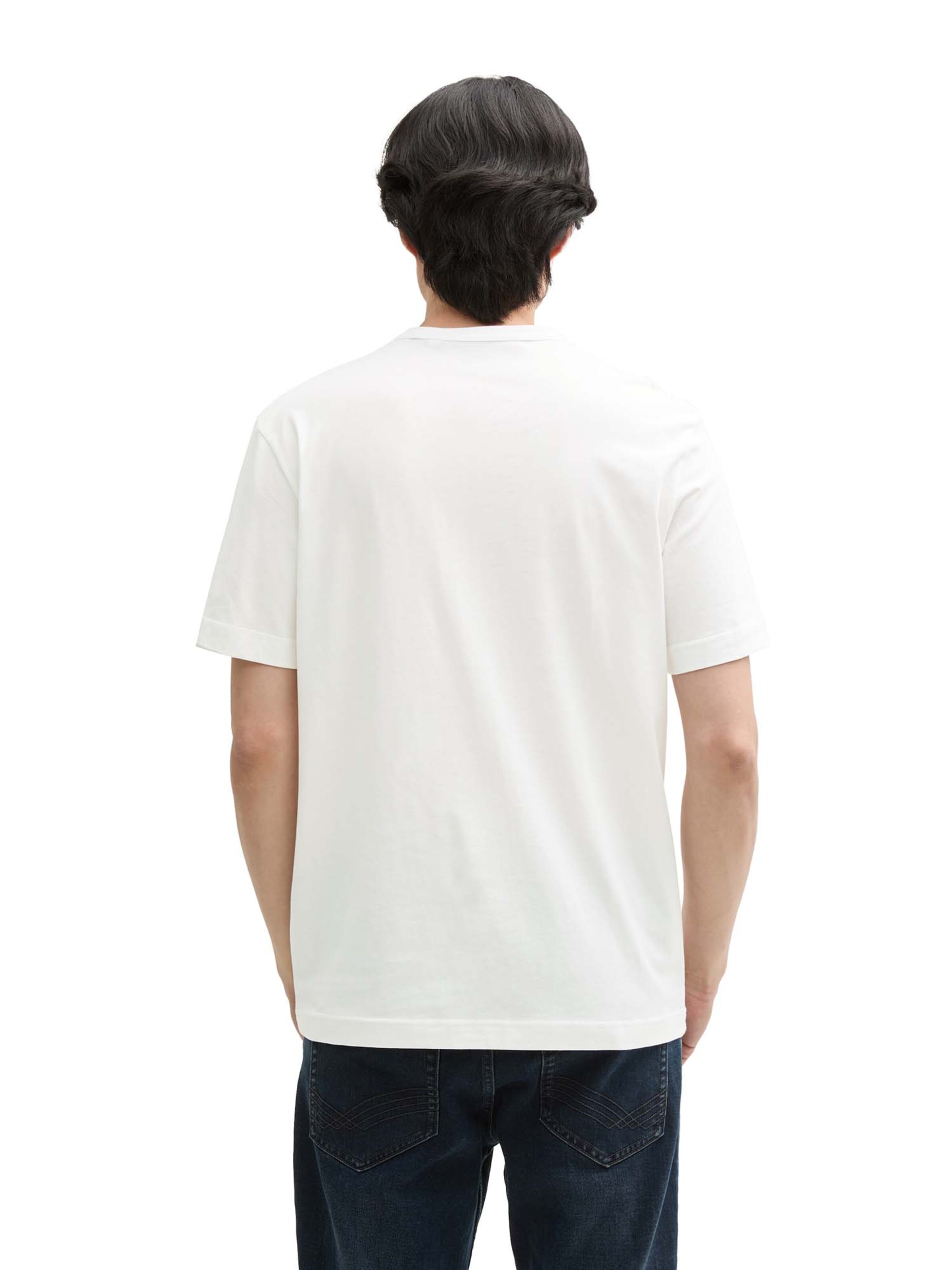 TOM TAILOR Koszulka w kolorze biały