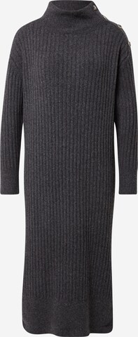 TOM TAILOR DENIM Knitted dress in Grey: front