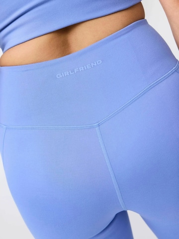 Girlfriend Collective Skinny Sportovní kalhoty ' Compressive ' – modrá