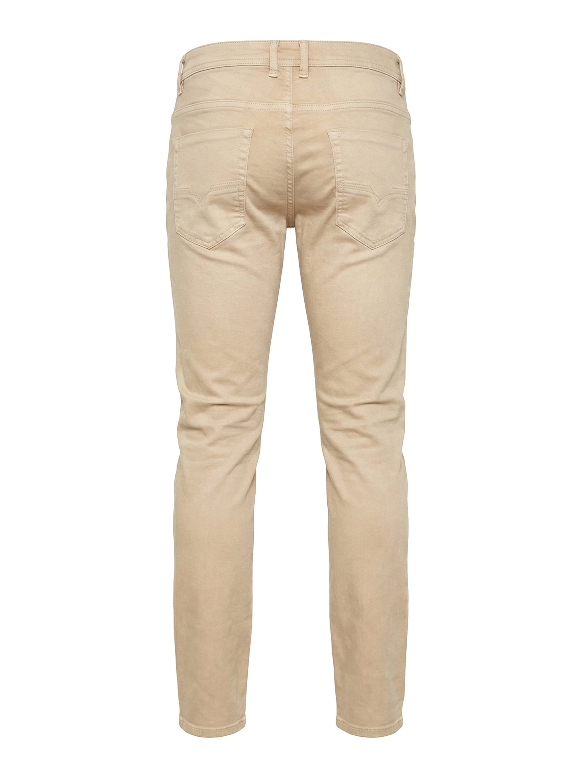 DIESEL - Slimfit Vaquero 'THOMMER JOGGJEANS Superstretch & Supersoft' en beige