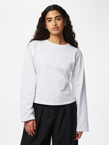 PIECES Shirt 'PCAmy' in Weiß: Vorderseite