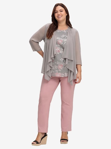 SHEEGO Regular Pants in Pink