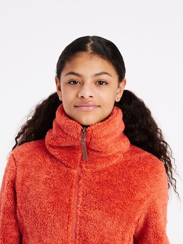PROTEST Fleece jacket 'Riri JR' in Red