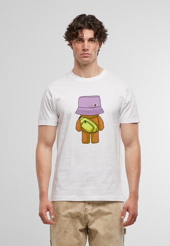 Mister Tee Bluser & t-shirts 'Bear' i hvid: forside