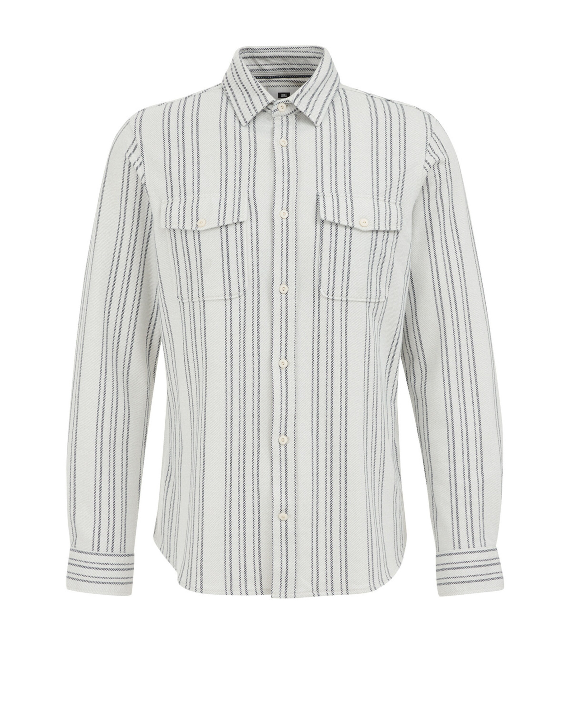 pelēks WE Fashion Standarta piegriezums Krekls: no priekšpuses