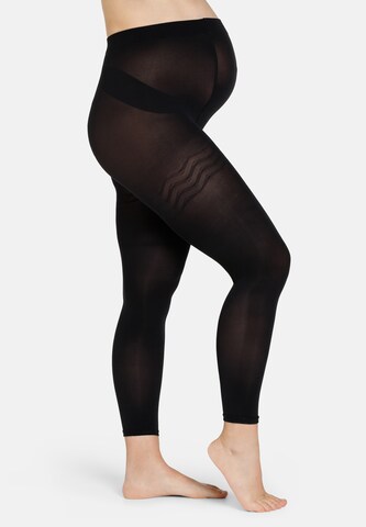 camano Panty's 'Premium 3D Econyl 50 DEN' in Zwart: voorkant