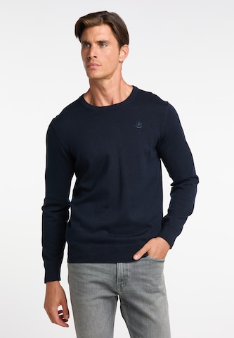 DreiMaster Klassik Pullover in Blau: predná strana