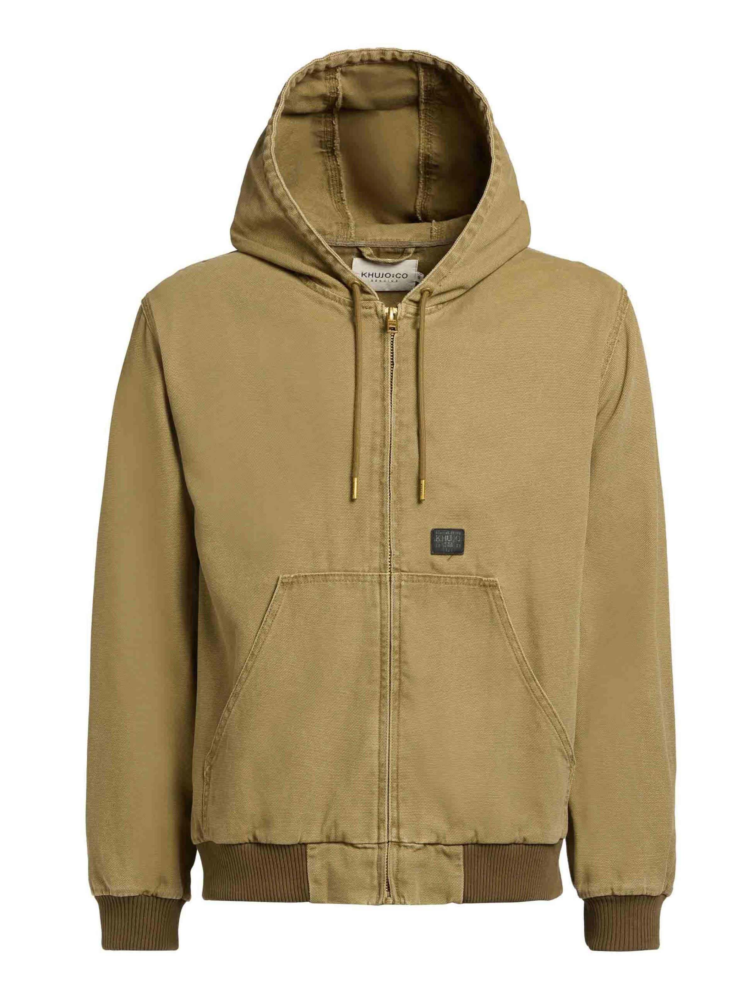 khujo Between-Season Jacket 'Rhiis' in Green: front