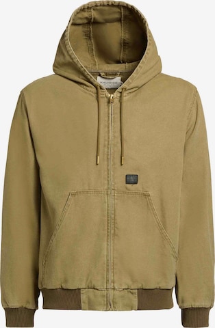 khujo Between-Season Jacket 'Rhiis' in Green: front