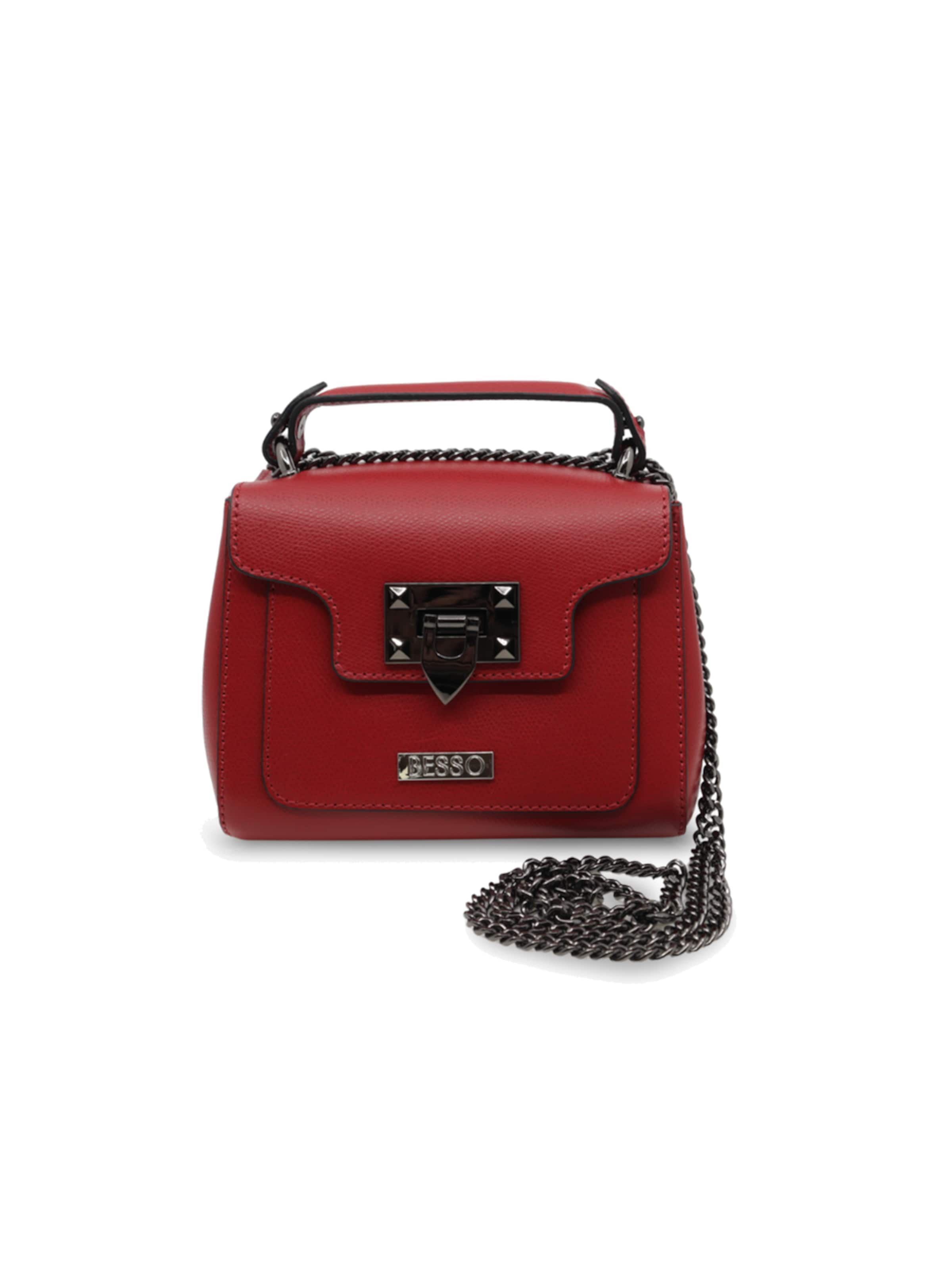 BESSO Handbag 'Anima Forte' in Red: front