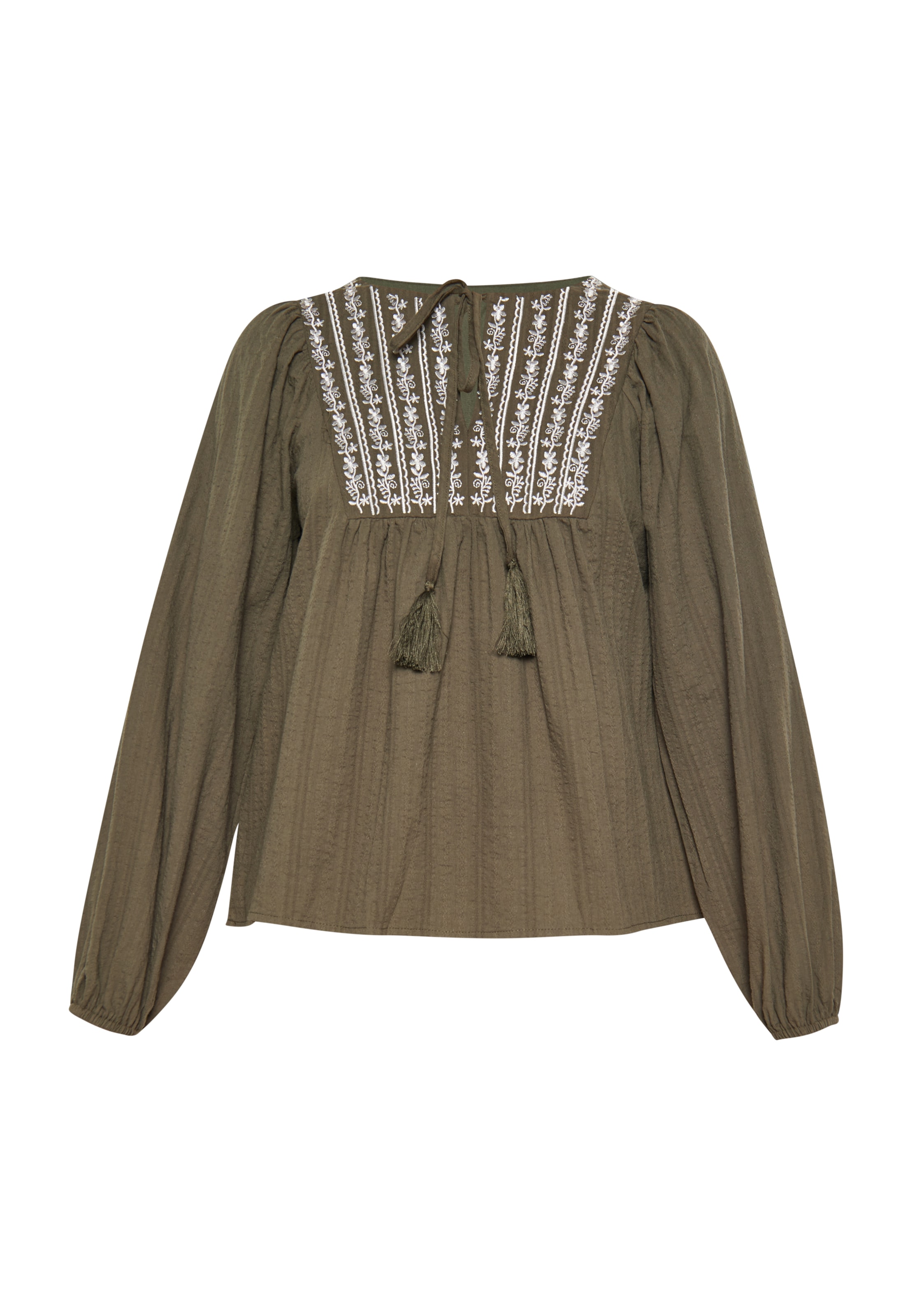 Gaya Blus 'Boho' i grön: framsida