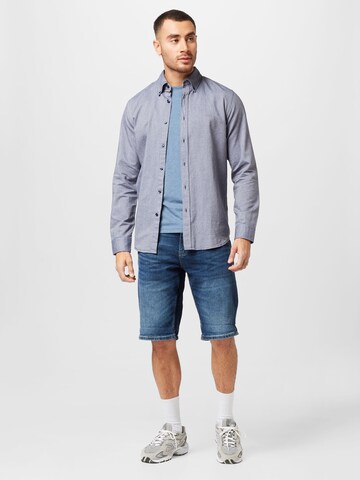 QS Regular Shorts 'John' in Blau