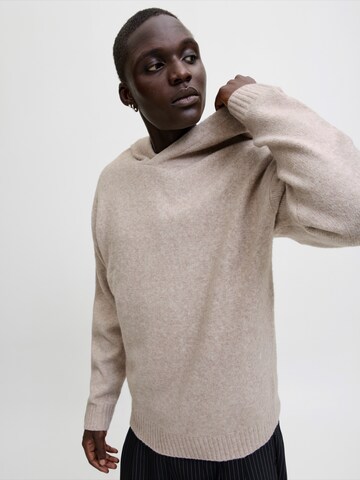 JACK & JONES - Jersey 'JJESOHO OLLIE' en gris