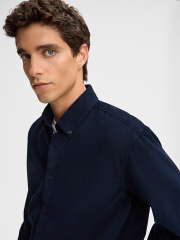 STRELLSON Regular fit Overhemd 'Corey' in Blauw