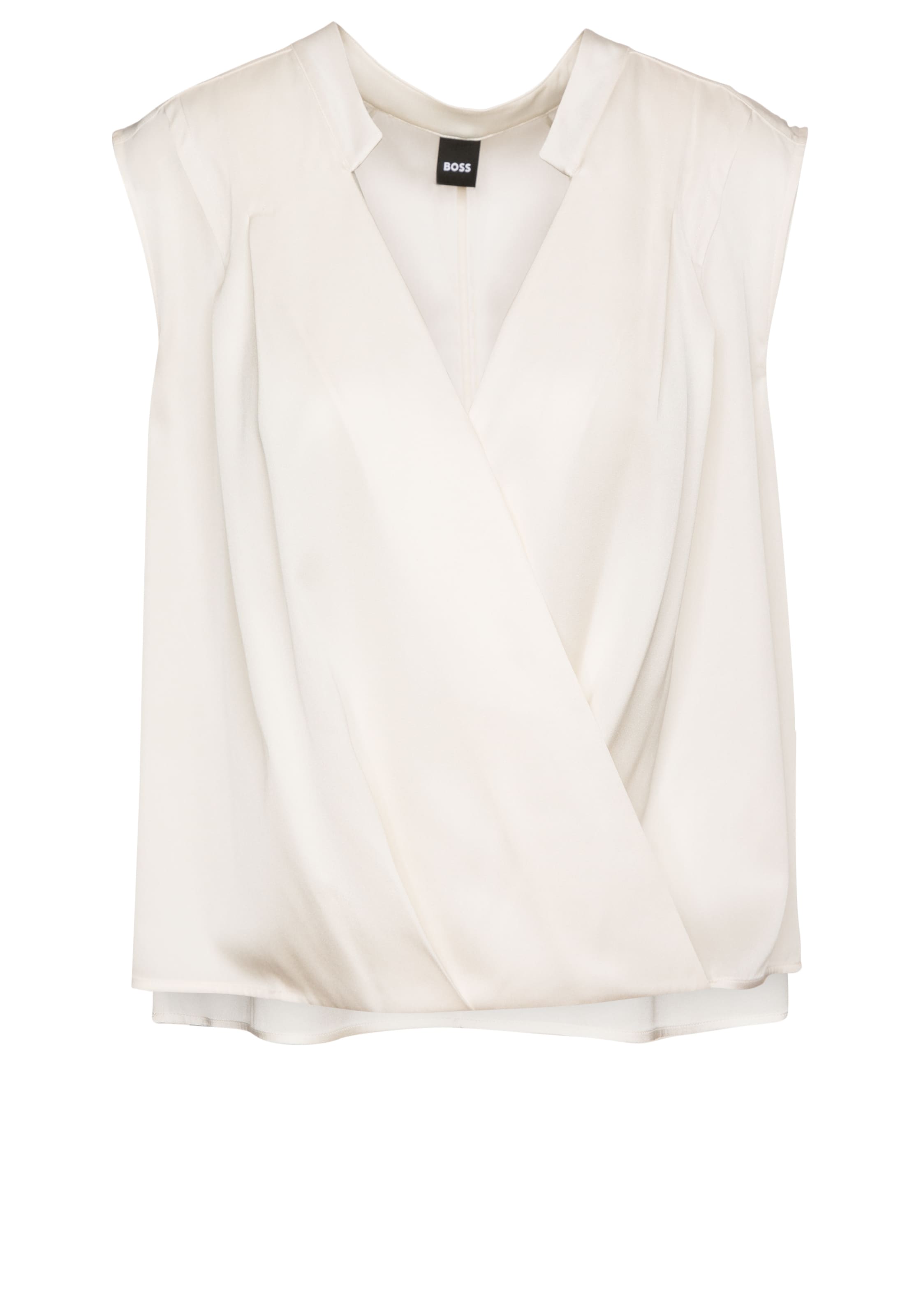 BOSS Bluse 'Basina' in Weiß: Vorderseite