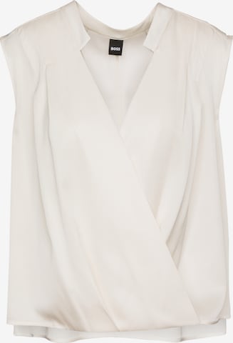 BOSS Blouse 'Basina' in White: front