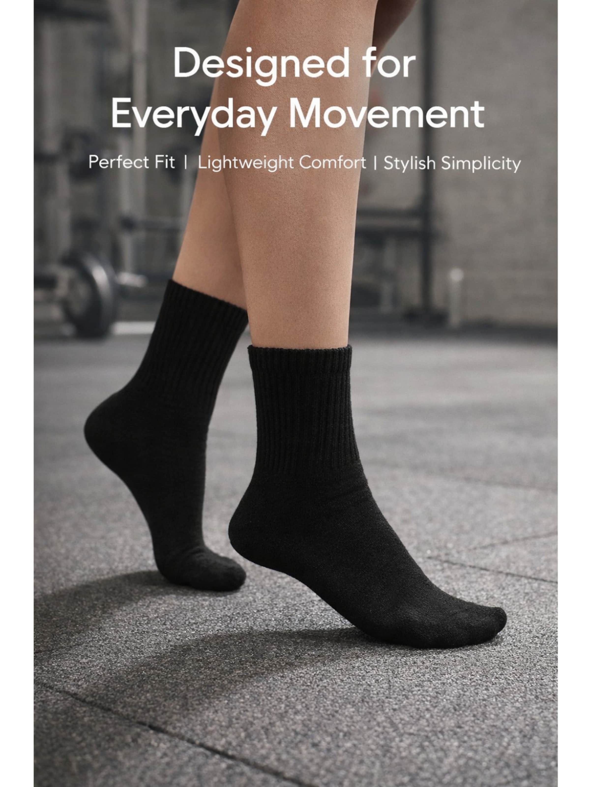El Sueno Socks 'Sportsocken' in Black