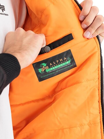 ALPHA INDUSTRIES Between-Season Jacket 'MA-1 VF Project R' in Black