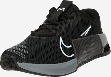 NIKE Athletic Shoes 'Metcon 9' in Black: front