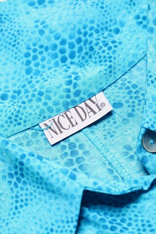 Nice Day Bluse 4XL in Blau