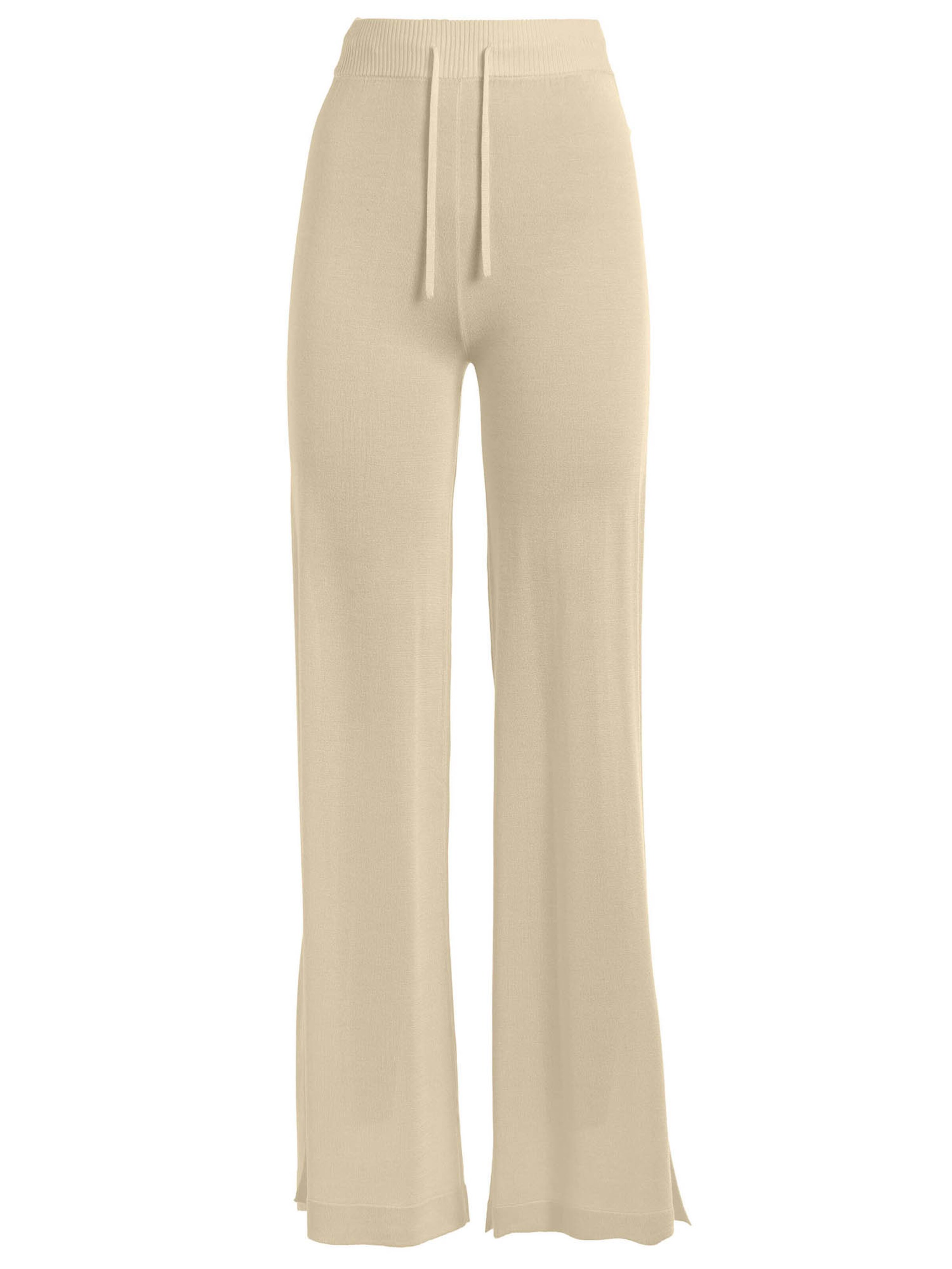 Wide leg Pantaloni di DEHA in beige: frontale