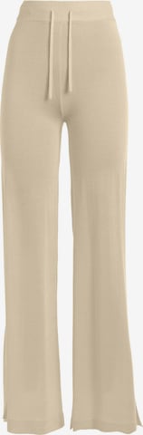 Wide leg Pantaloni di DEHA in beige: frontale