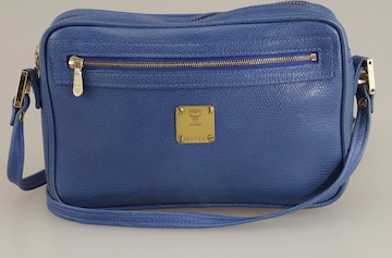 MCM Bag in One size in Blue: front