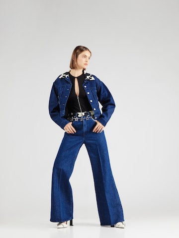 LEVI'S ® Flared Jeans 'RIBCAGE BELL X TS' in Blue