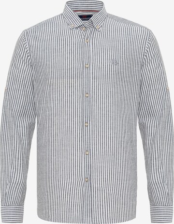 CIPO & BAXX Regular fit Button Up Shirt in Grey: front