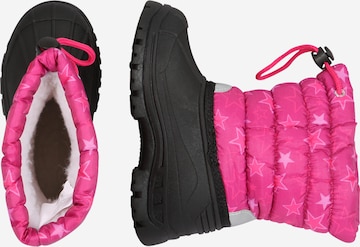 PLAYSHOES Snow Boots 'Sterne' in Pink