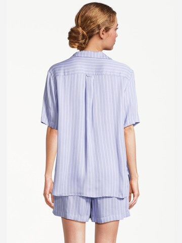 SEIDENSTICKER Pajama 'Classic Web' in Purple