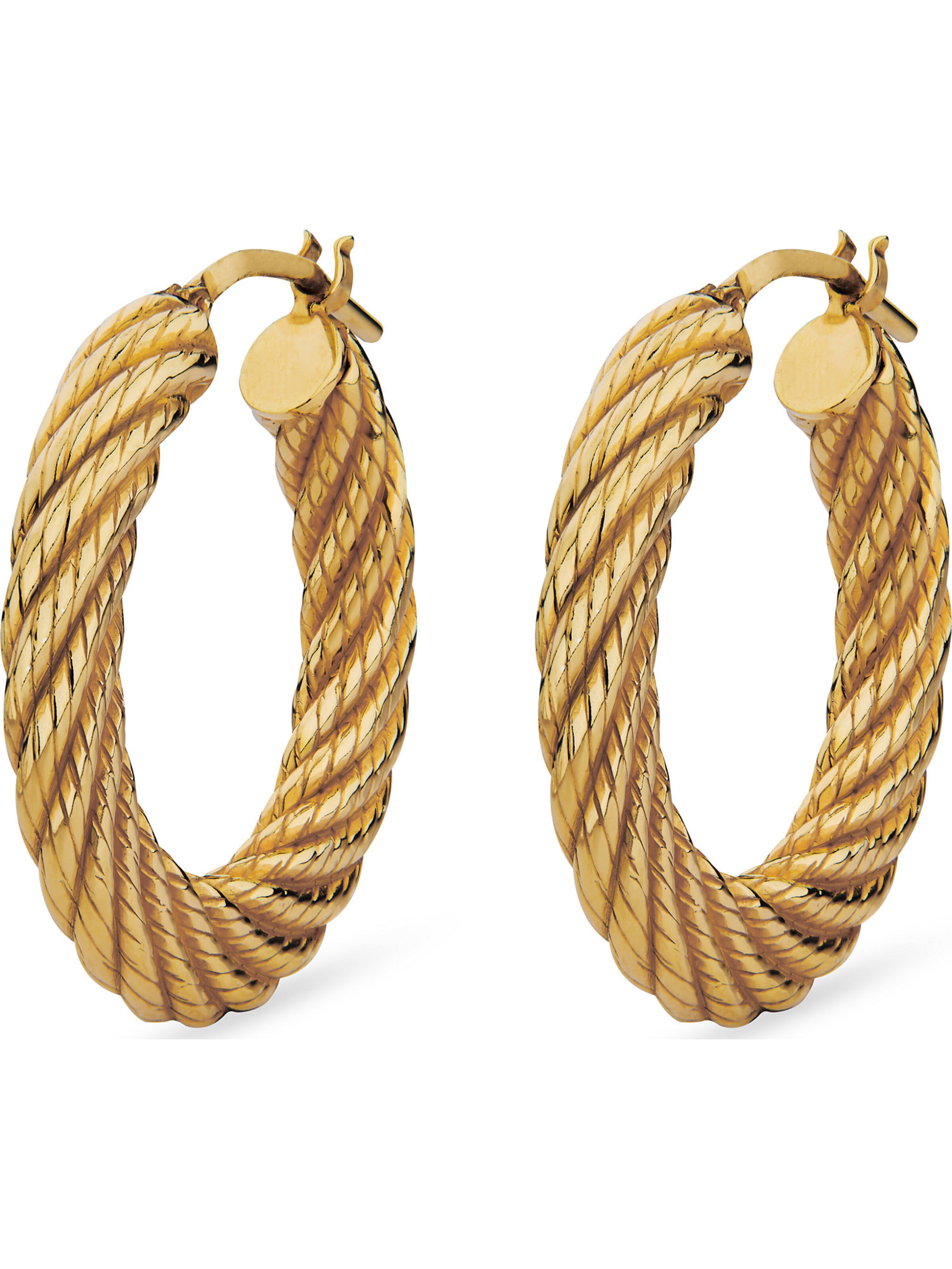 CHRIST Ohrringe in Gold: Vorderseite