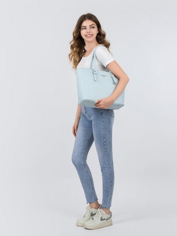 Princely London Shopper 'Beverly'‌‌‌‌ in Blau