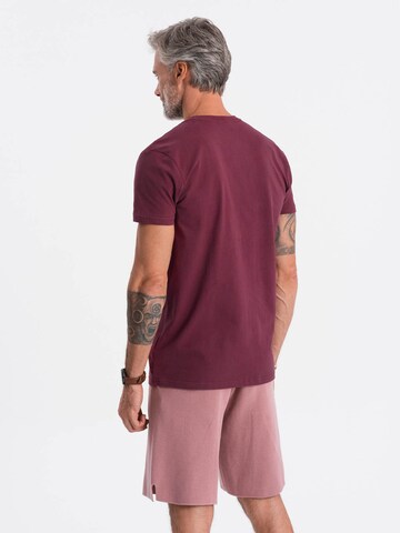 Ombre Shirt 'S1742' in Rood