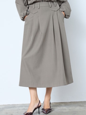 co'couture Sukně ' LunaCC ' – hnědá: přední strana