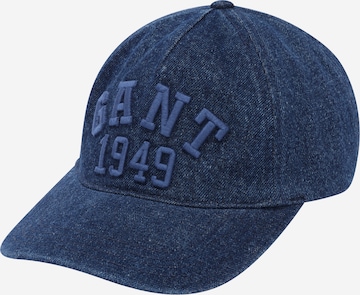 GANT - Gorra en azul: frente