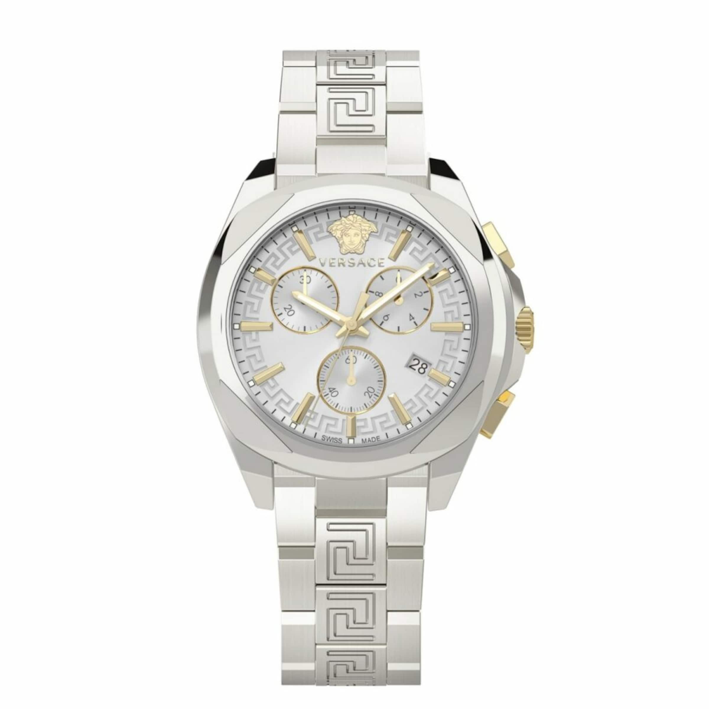 VERSACE Analog watch in Gold / Silver, Item view