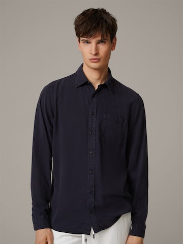 Coupe regular Chemise 'Carver' STRELLSON en bleu : devant