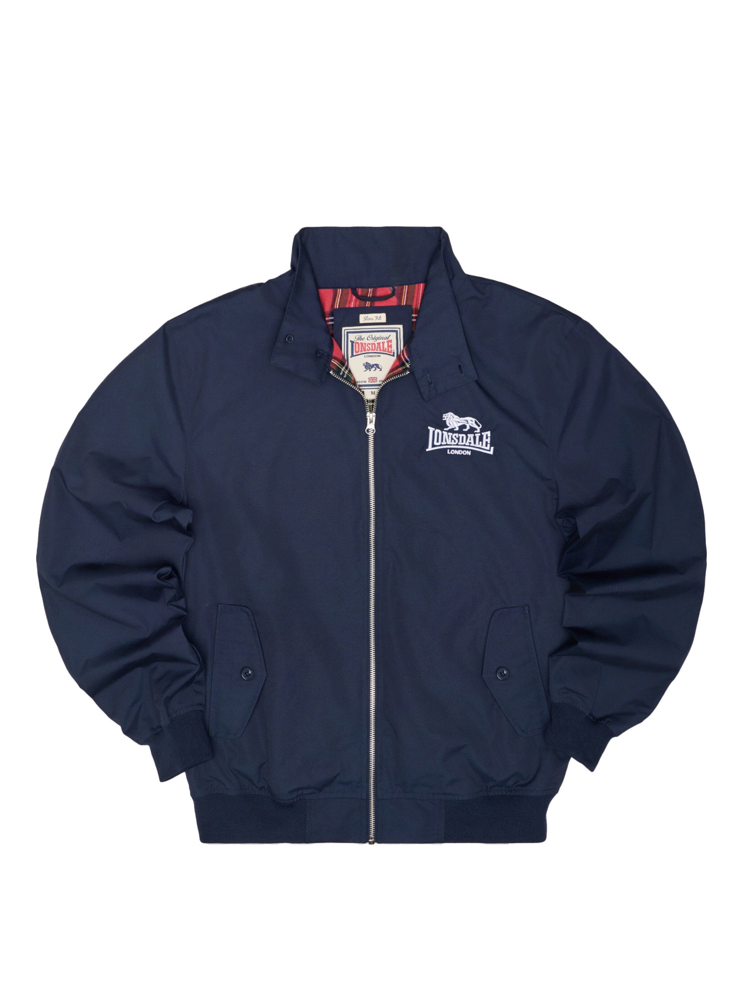 LONSDALE Between-season jacket 'Acton' in Blue: front