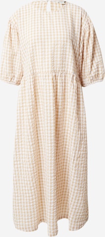 Robe Monki en beige : devant