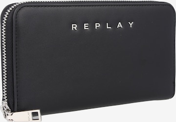 REPLAY Wallet in Black