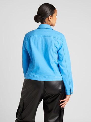 ONLY Carmakoma Jacke 'LOCK' in Blau