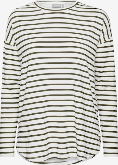 Fransa Shirt "Fremfloral 3' in oliv / weiß, Produktansicht