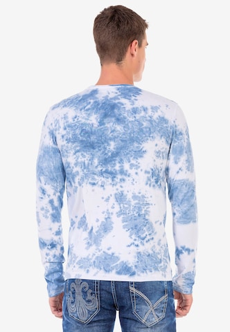 CIPO & BAXX Langarmshirt in Blau